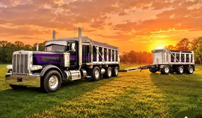 PACKAGE DEAL!!!! FOR SALE: 2023 PETERBILT 389 EXTENDED CAB & 2023 COBRA PUP TRAILER. TRUCK COMES WIT...