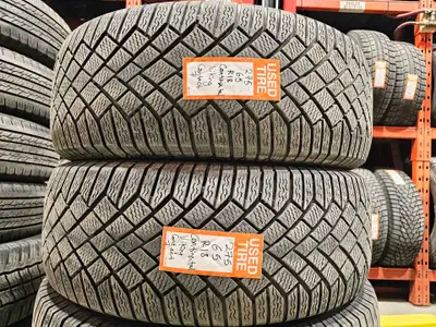 A pair of good used P275/65R18 Continental Vikingcontact 7 install and balance $300 Loose purchase $...