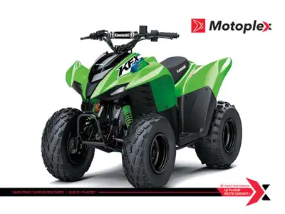 Motoplex Mirabel 2026 KAWASAKI KFX90 KFX90 Le plaisir à quatre roues commence avec KFX. Laissez les...