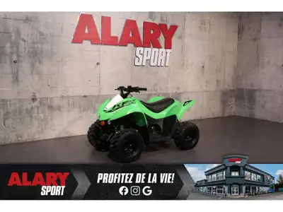 Alary Sport 2022 Kawasaki KFX50 Kawasaki KFX50 2022 Ce VTT KAWASAKI KFX50 2022 est disponible DÈS MA...