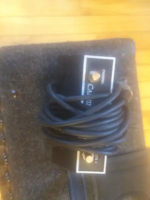 very soilid built TOURING AMP CARVIN  100 WATT TUBE or trade in Amps & Pedals in Fredericton - Image 8