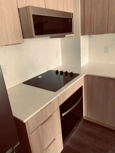 1 + 1 Bedroom for rent, Brand New with a parking lot and locker in Oakville. Please call 647 449 925...