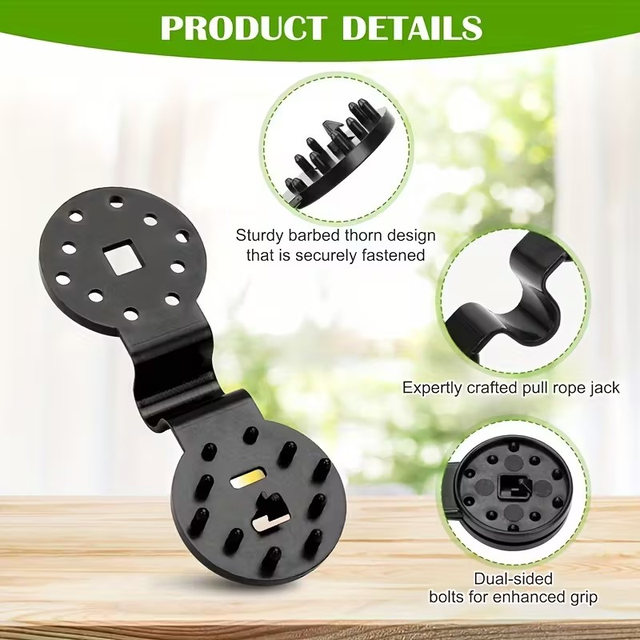 100pcs Heavy Duty Shade Cloth Lock Grip Clips - Reusable Black P in Other in Mississauga / Peel Region - Image 3