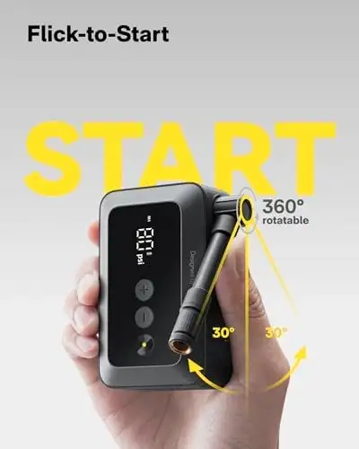 Mini Electric Bike Pump - Best Price · Ships Free in Clothing, Shoes & Accessories in St. Catharines - Image 4