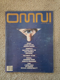 OMNI magazine lot of 25: 1980, 1981, 1982