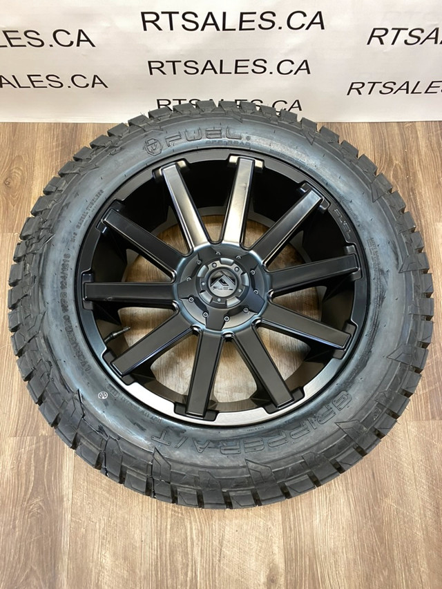 285/55/20 Fuel Tires & Rims 6x135 6x139 GM RAM FORD Toyota in Tires & Rims in Saskatoon - Image 2