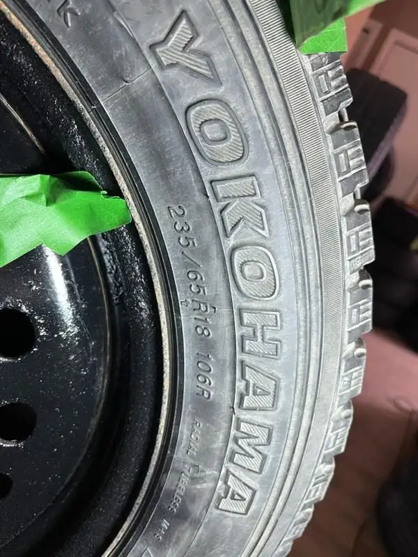 Jeep Cherokee 235-65-18 KIT D'HIVER POUR CHEROKEE, 9/32 USURE 20 in Cars & Trucks in St-Georges-de-Beauce - Image 3