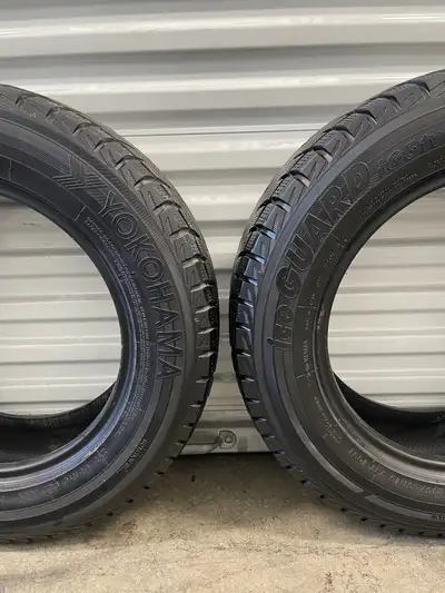 Pair2: 215/65R16 98T Yokohama iceGUARD iG51v Winter Tires. FIRM $100: Two Used Winter Tires. FIRM Ti...