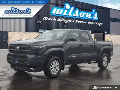 Come see this certified 2025 Toyota Tacoma SR5 Double Cab 4X4 | Heated Seats | Adaptive Cruise | Car...