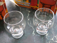 2 x 6 Cordial/Liqueur/Schnapps Glasses (12 in total)