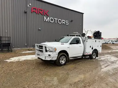 2020 Ram 2500 SLT Service Truck 4x4 Automatic Transmission 6.4L Hemi Gas Engine Regular Cab 8Ft Gene...
