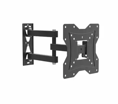 Main: TV Sizes: 17 to 42″ Weight Capacity: 30 kg / 66 lb. VESA Standard(s): 75x75mm / 100x100mm / 20...
