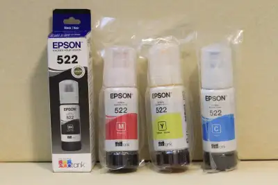 AVAILABLE IF POSTED, please reply with day/time to view, thank-you. New Epson 522 ink set - $25. New...