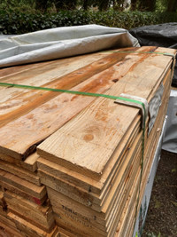 BEST RATE CEDAR RUSTIC 5' 1X6 FENCE BOARDS 4' ALSO