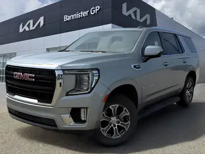 APPLY FOR FINANCING AND SHOP ONLINE 24/7 AT WWW.BANNISTERGPKIA.CA! The 2024 GMC Yukon SLE is a full...