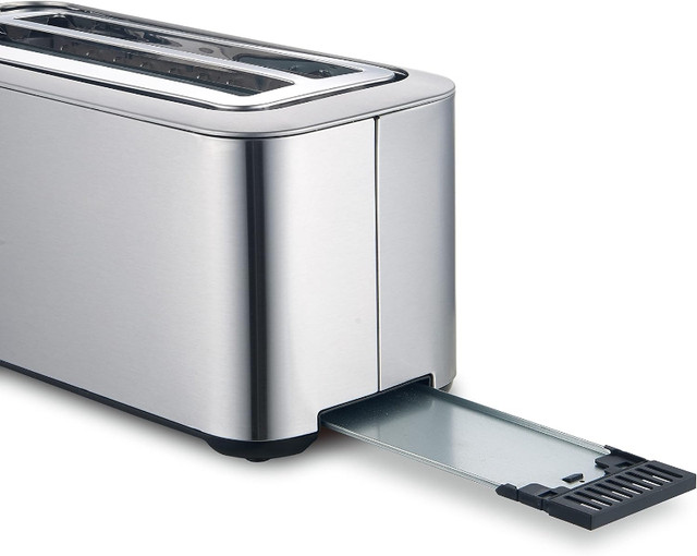 Salton Stainless Steel Countdown Long Slot Toaster Brand New in Toasters & Toaster Ovens in Mississauga / Peel Region - Image 4