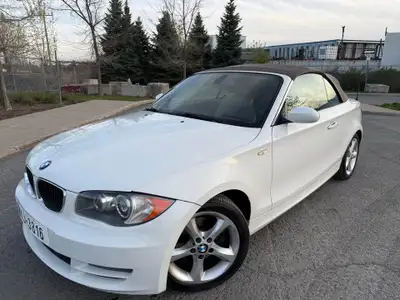 2009 BMW 128I , CONVERTIBLE , AUTOMATIQUE , SIÈGES CUIR CHAUFFANTS , CLÉ PUSH START , PNEUS D’ETE TR...
