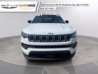 The 2024 Jeep Compass North 4x4 in stunning White offers exceptional handling and capability with it... (image 4)