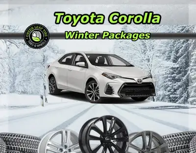 Toyota Corollawinter tires and wheels winter package - Best Prices in GTA Toyota Corollatires, we ca...