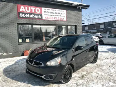 MITSUBISHI MIRAGE ES 2017 - ÉCONOMIQUE, FIABLE ET IDÉALE POUR LA VILLE!Financement maison 100 % appr...