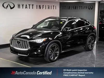 The 2022 INFINITI QX55 Essential ProASSIST is the popular mid-range trim for the luxury crossover co...