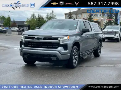 2023 Chevrolet Silverado 1500 RST Sterling Gray Metallic EcoTec3 5.3L V8 4WD 10-Speed Automatic, 4WD...
