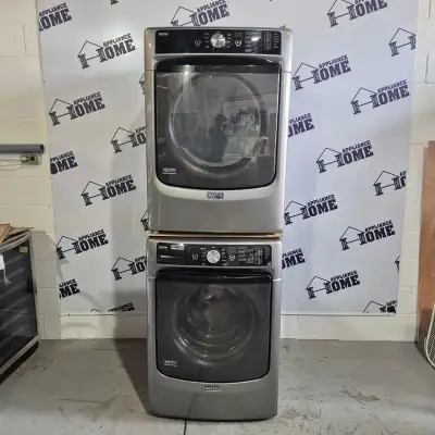 Used Washer Dryer Maytag MHW8100DC & YMED5500FC 27″ Refurbished, View more