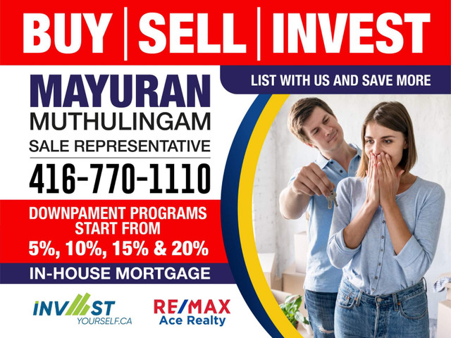 BUY A HOME WITH 5%, 10% ,15 and 20 % DOWN in Real Estate Services in Oshawa / Durham Region - Image 4