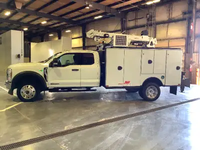 11ft Summit 7-series crane service body: -all compartments 62" H -all comps heated and lit -Summit 6...