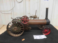 Vintage Hand crafted Steam Tractor 8" x 10" x17.5"