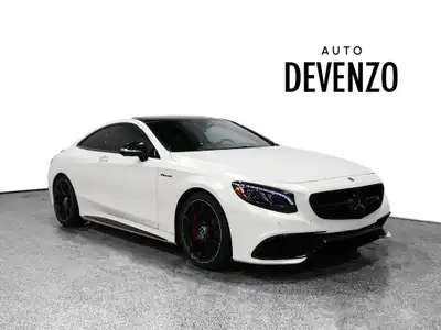 Rare and Beautiful 2017 Mercedes-Benz S63 AMG Coupe, Finish in Matte Designo Magno Cashmere White on...