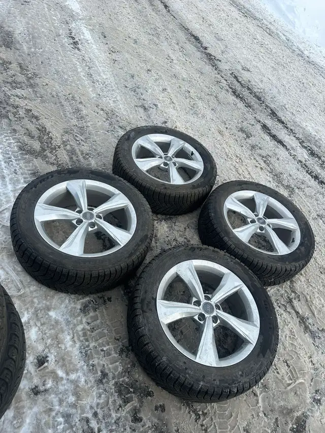 235/55/19 oem Audi sq5 q5 Q4 etron Pirelli winters 5x112 in Tires & Rims in Mississauga / Peel Region - Image 4