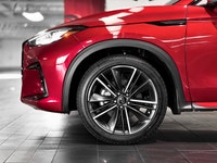 The 2023 INFINITI QX50 Sport is the boldest expression of the QX50 lineup, trading traditional chrom... (image 8)