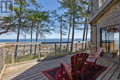 With 275 feet of pristine walk-on waterfront, this remarkable Hornby Island property offers an unpar...