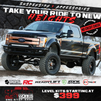 Finance Your Lift-BDS/Rough Country & MORE! Level Kits from $399 Saskatoon Saskatchewan Preview
