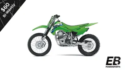 2026 Kawasaki KLX140R L Dirt Bike Trail Ready Performance $60 Bi-Weekly The 2026 Kawasaki KLX140R L...