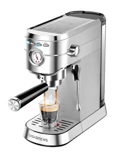 CASABREWS Machine + Pressure Gauge - On Sale · Ships Free, View more