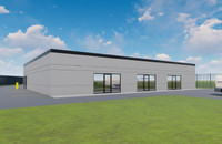 New construction flex industrial building for lease