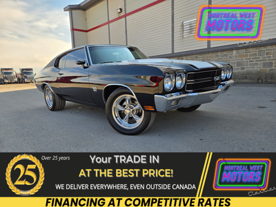 ICONIC 1970 Chevy Chevelle SS tribute. Frame-Off Restoration in 2017. Built 383ci stroker with forge...