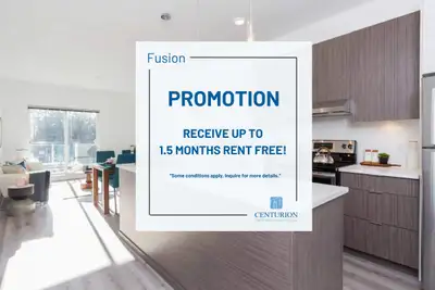 Fusion Apartments located at 13555 96th Avenue, located a stone's throw from King George Blvd & 96 A...