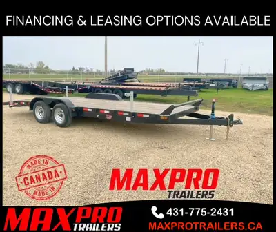 Maxpro Trailers Web: maxprotrailers.ca Ph: 431-775-2431 Located: Ste. Agathe MB We deliver daily int...