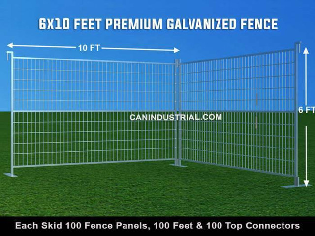 Temporary Fence Panels- Safety Wire Fast  Fence REDUCED PRICES in Decks & Fences in Mississauga / Peel Region - Image 4