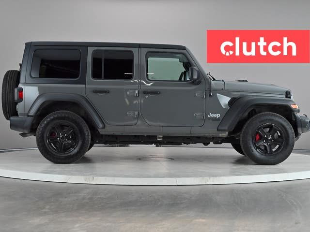 2021 Jeep Wrangler Unlimited Sport S 4WD w/ Apple CarPlay, Rearv in Cars & Trucks in City of Toronto - Image 4