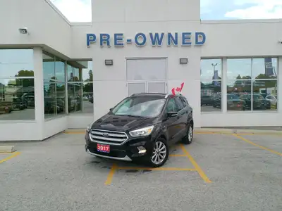 Discover exceptional style and performance with this sleek 2017 Ford Escape Titanium, available now...