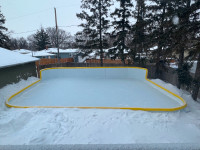 Skating rink boards