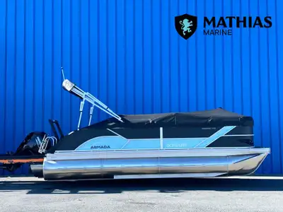 Bateau Ponton ARMADA DRAKKAR 21SB 2026 Concessionnaire de bateaux et pontons neufs et d'occasion Mat...