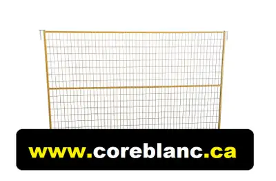 Temporary Fence Panels 4x9'6 - Core Blanc Group Inc., View more