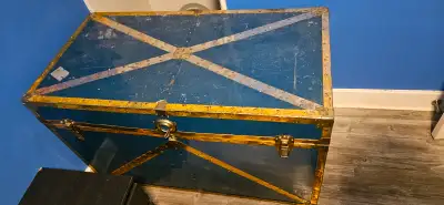 Cedar Lined Steamer Trunk, View more