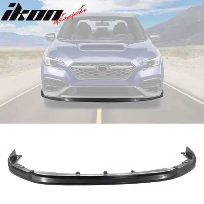 instock! 2022-2023 Subaru WRX CS Style Front Bumper Lip Spoiler Kit Unpainted Black PU instock! 22-2...