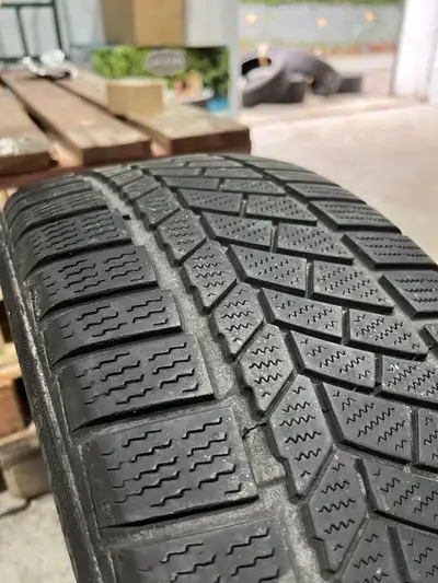 **if u see the ad tires still for sale** 2 x 255/45/19 CONTINENTAL contiwinter WINTER tires 75% trea...
